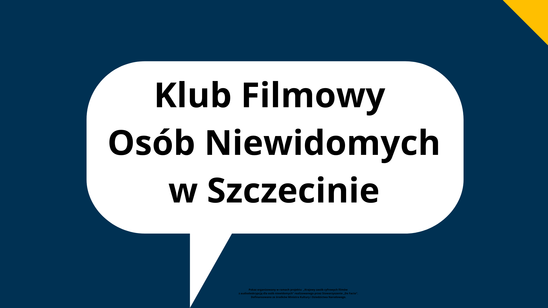 Klub Filmowy Osób Niewidomych