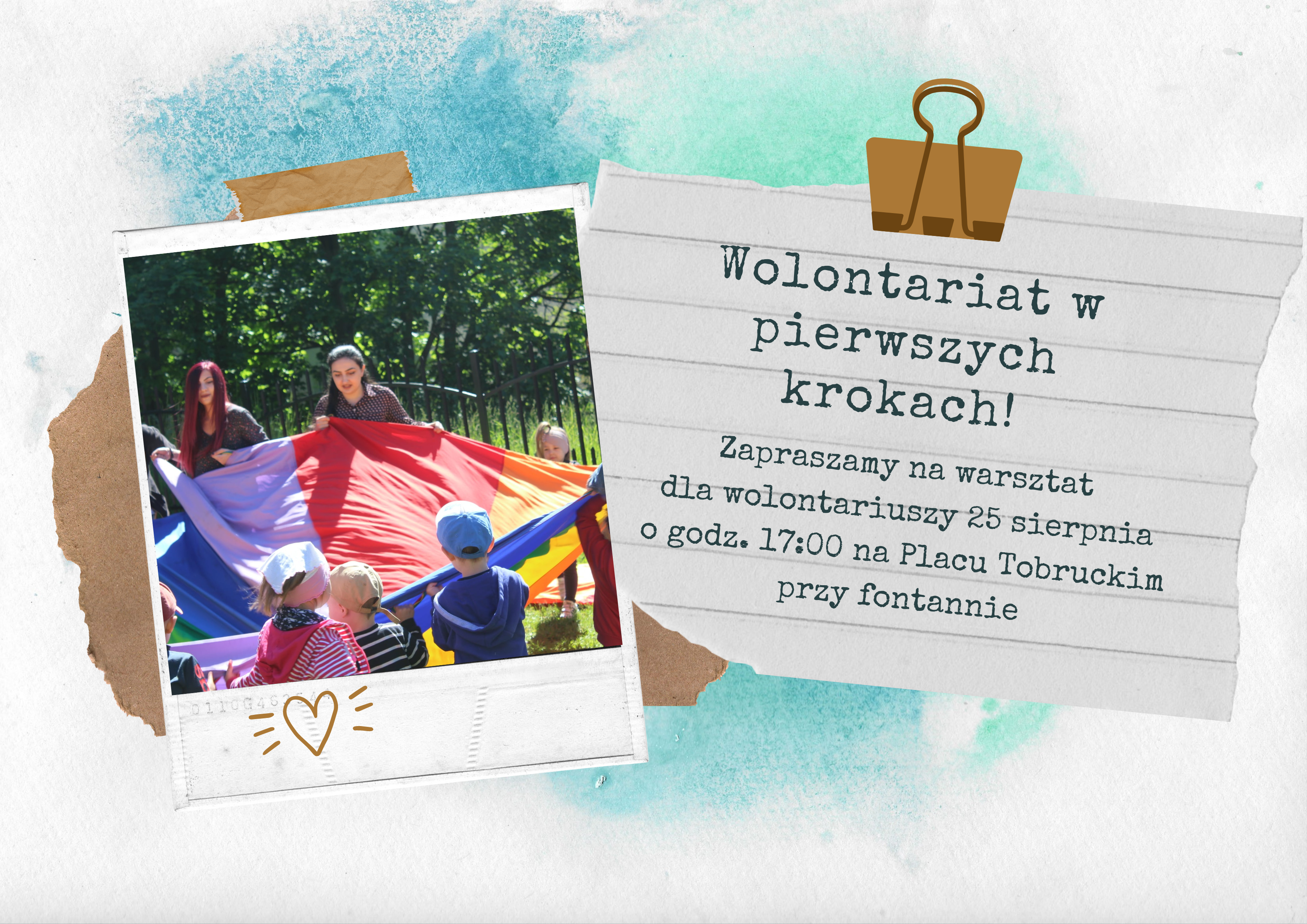 Warsztaty- Wolontariat w pierwszych krokach