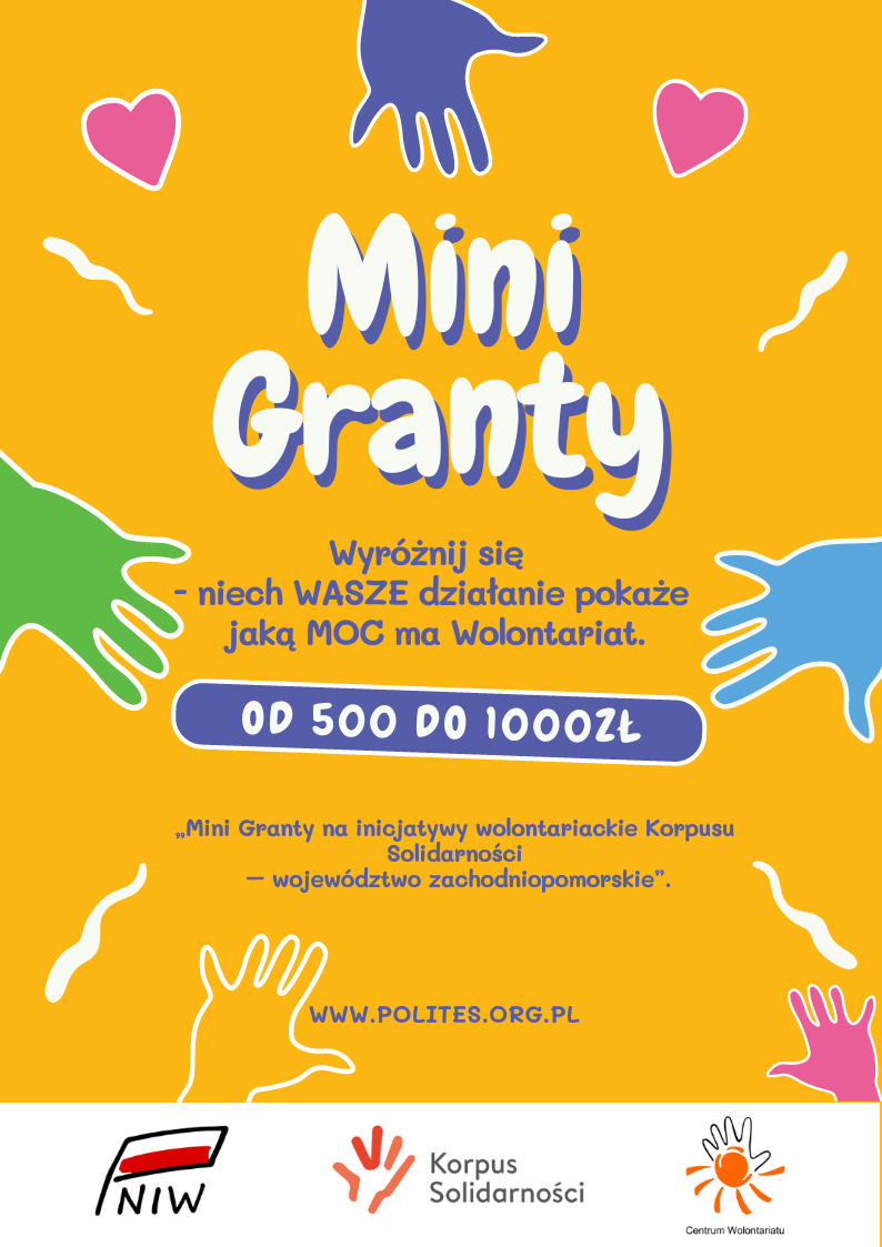 Dogrywka – Mini granty dla wolontariuszy Korpusu Solidarności 2022
