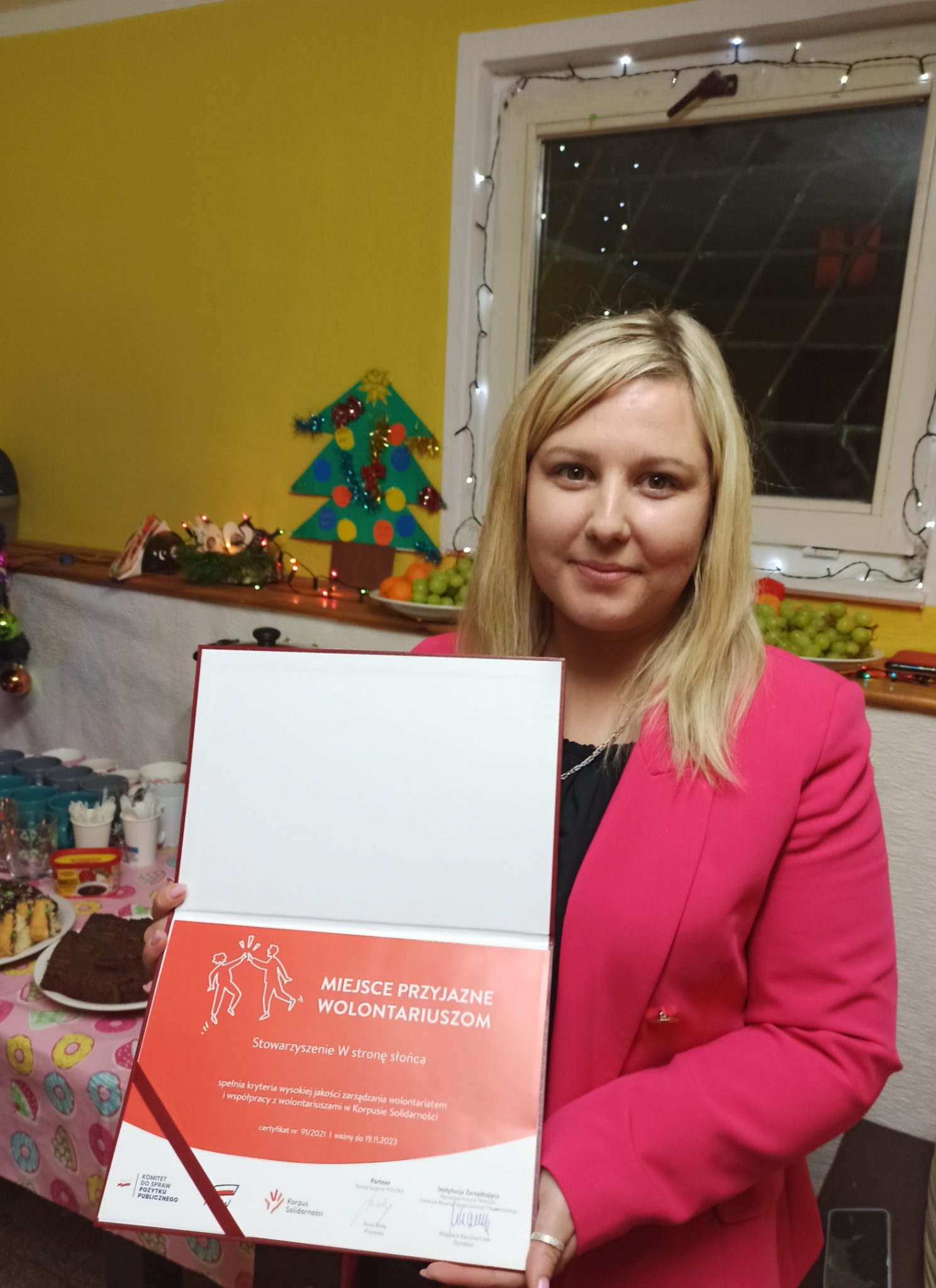 Certyfikacja Miejsce Przyjazne Wolontariuszom