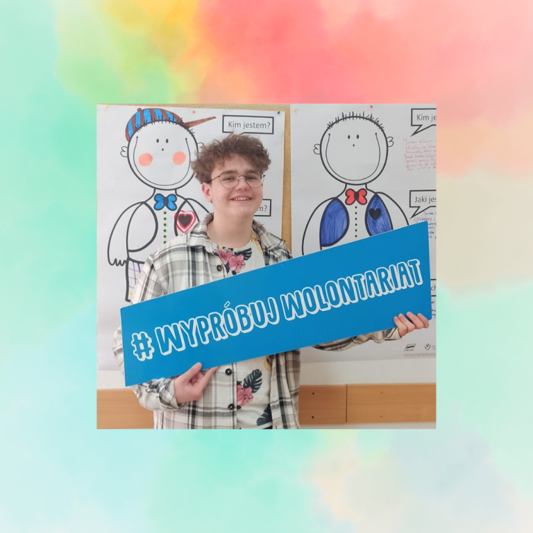 Wywiad z wolontariuszem | Wolontariat to dzielenie się sobą.