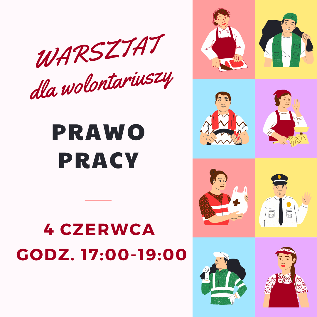 Warsztat dla wolontariuszy | Prawo pracy