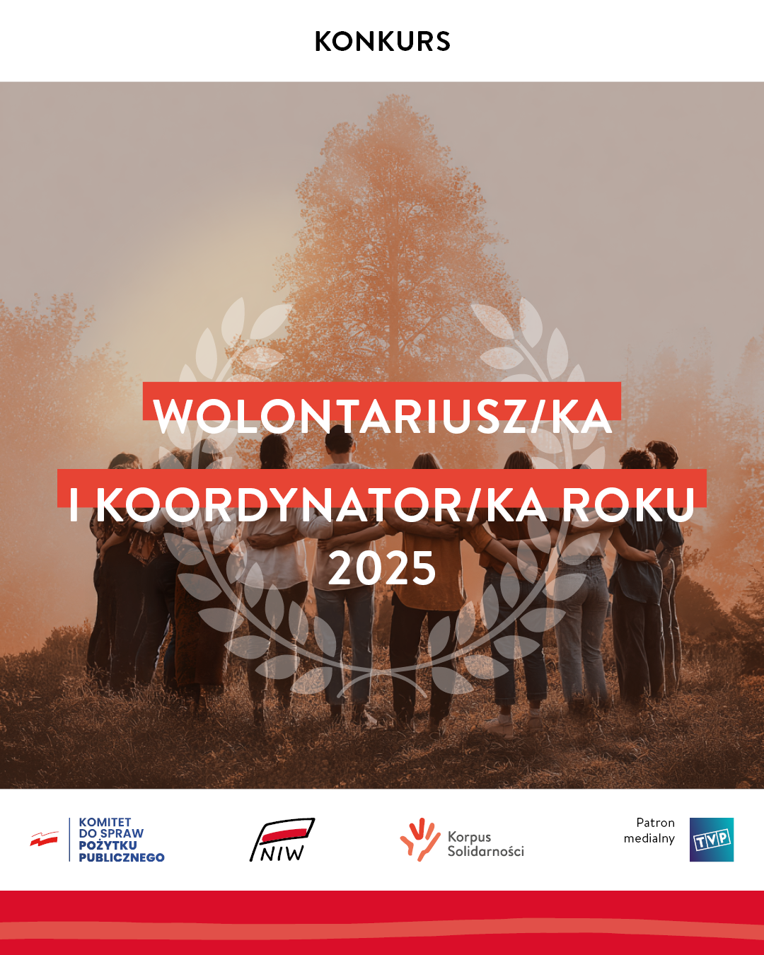 Konkursy „Wolontariusz/ka Roku 2025” i „Koordynator/ka Roku 2025”