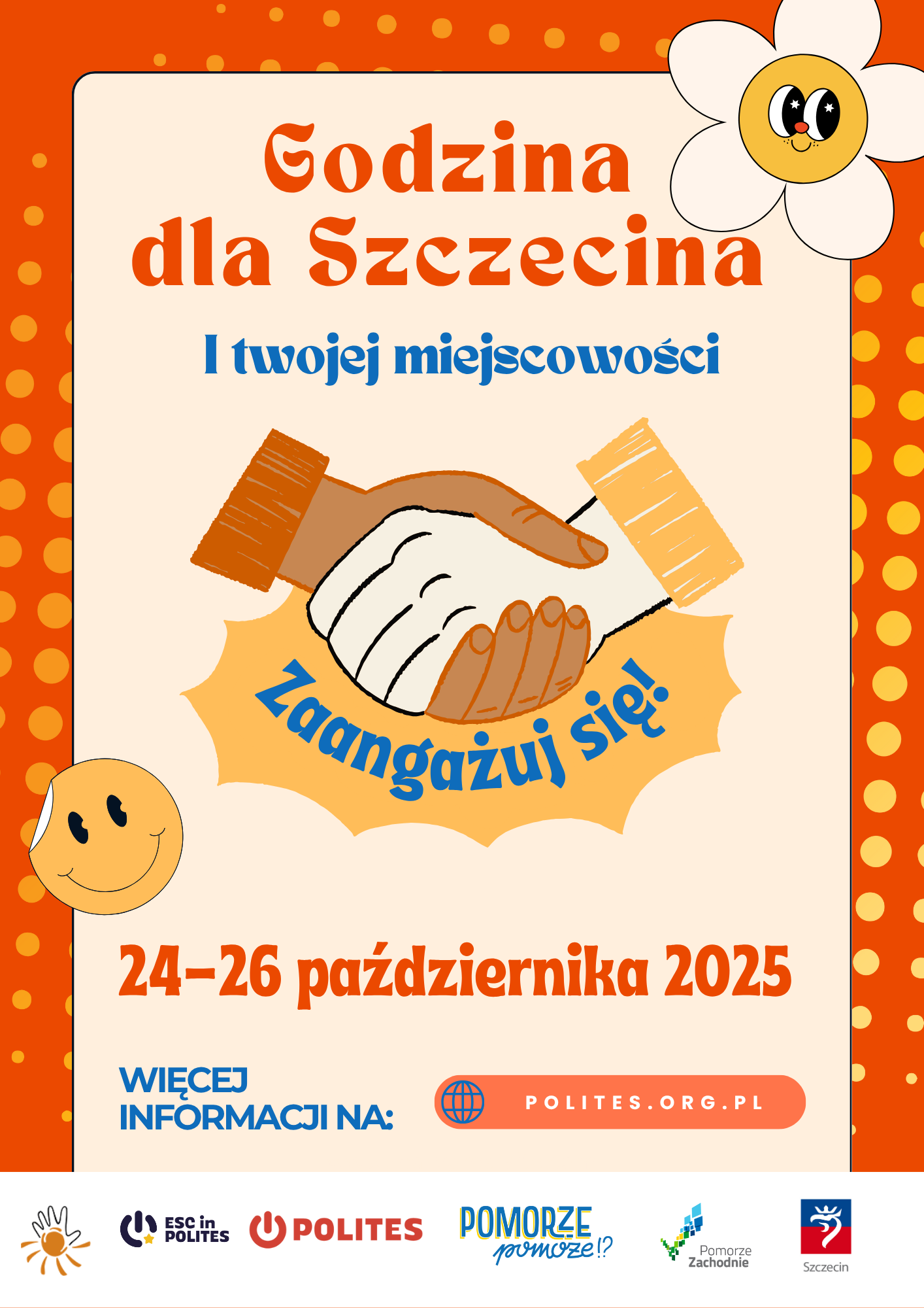 Zapraszamy do udziału w akcji Godzina dla Szczecina i Twojej miejscowości 2025 r.