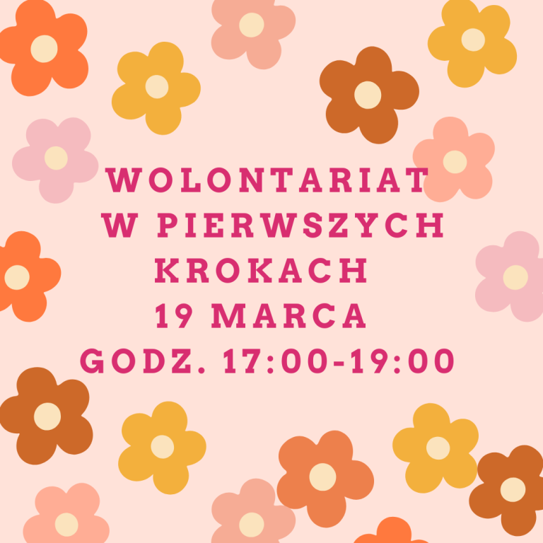 Wolontariat w pierwszych krokach | marzec 2026
