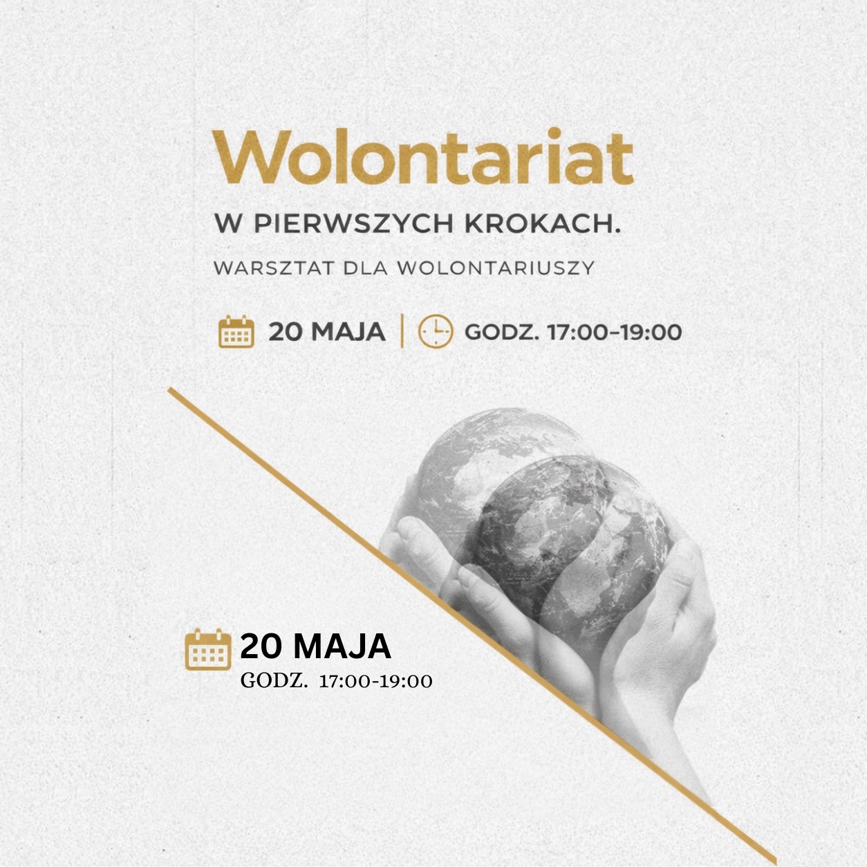 Warsztat o wolontariacie | 20 maja godz. 17:00-19:00