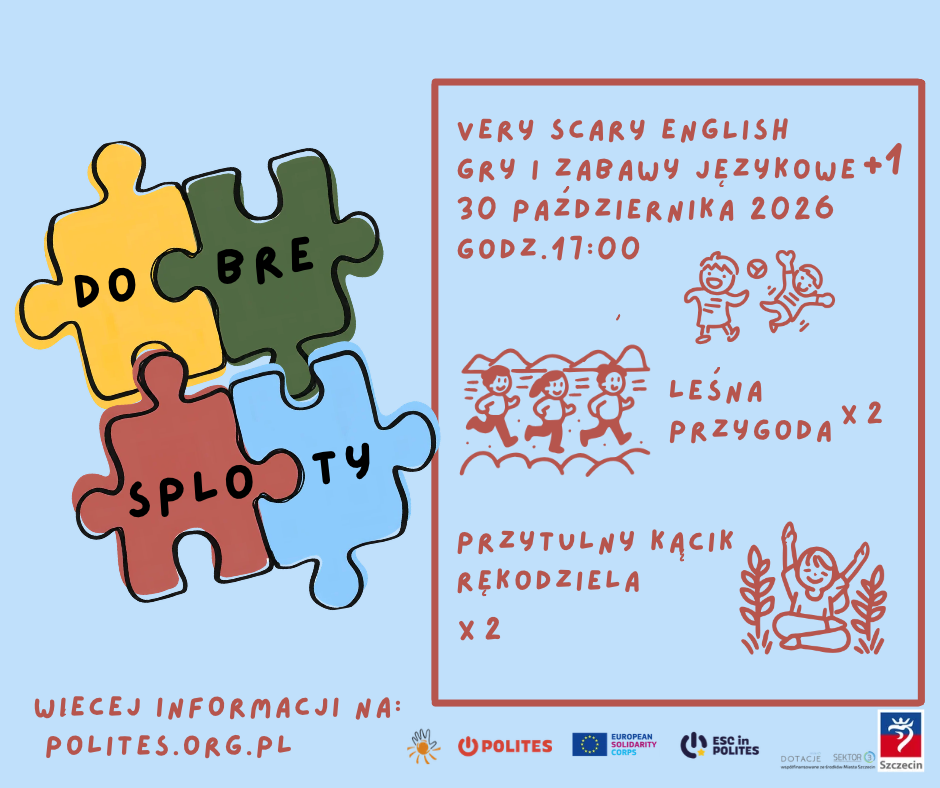 DOBRE SPLOTY – gry językowe, leśne wyprawy i rękodzieło. Twórzmy razem dobro.